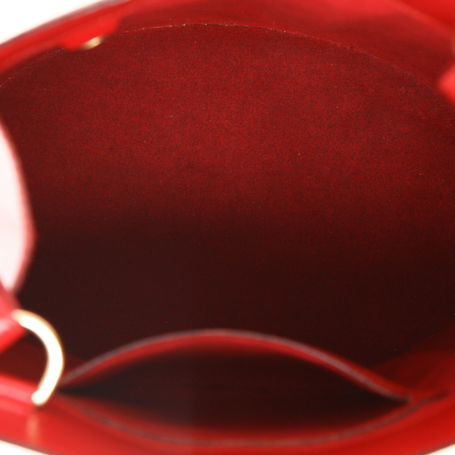 Borsa Louis Vuitton  Cluny in pelle Epi rossa - Detail D3