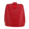 Bolso de mano Louis Vuitton  Cluny en cuero Epi rojo - Detail D4 thumbnail