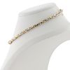 Cartier Rumba necklace in yellow gold, white gold and diamonds - Detail D3 thumbnail