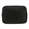 Louis Vuitton  Grand Noé shopping bag  in black epi leather - Detail D1 thumbnail