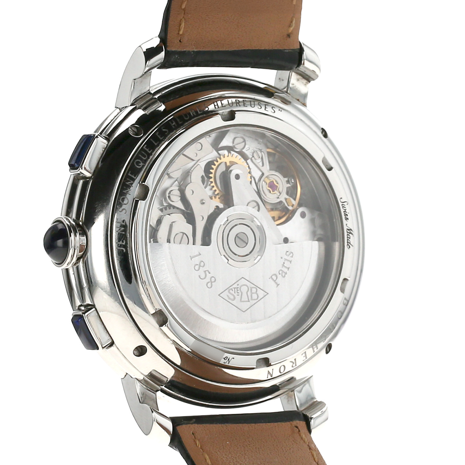 Reloj Boucheron Epure de acero Circa 2019 - Detail D3