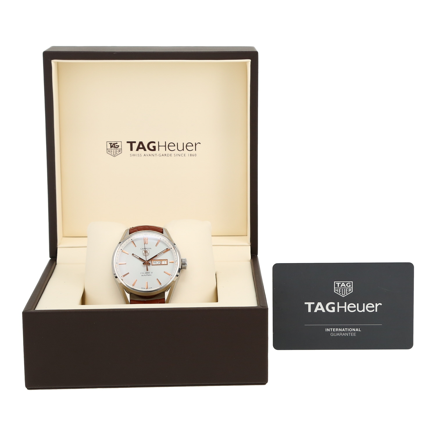 Reloj TAG Heuer Carrera-Day Date de acero Ref: TAG Heuer - WAR201D.FC6291  Circa 2018