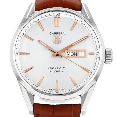 Montre TAG Heuer Carrera-Day Date en acier Ref: TAG Heuer - WAR201D.FC6291  Vers 2018