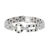 Bracciale Cartier Pelage in oro bianco, onice e diamanti - 00pp thumbnail