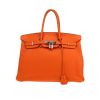 Bolso de mano Hermès  Birkin 35 cm en cuero togo naranja - 360 thumbnail