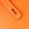 Bolso de mano Hermès  Birkin 35 cm en cuero togo naranja - Detail D4 thumbnail