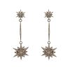 Paire de boucles d'oreilles H. Stern Stars en or blanc non rhodié et diamants - 00pp thumbnail