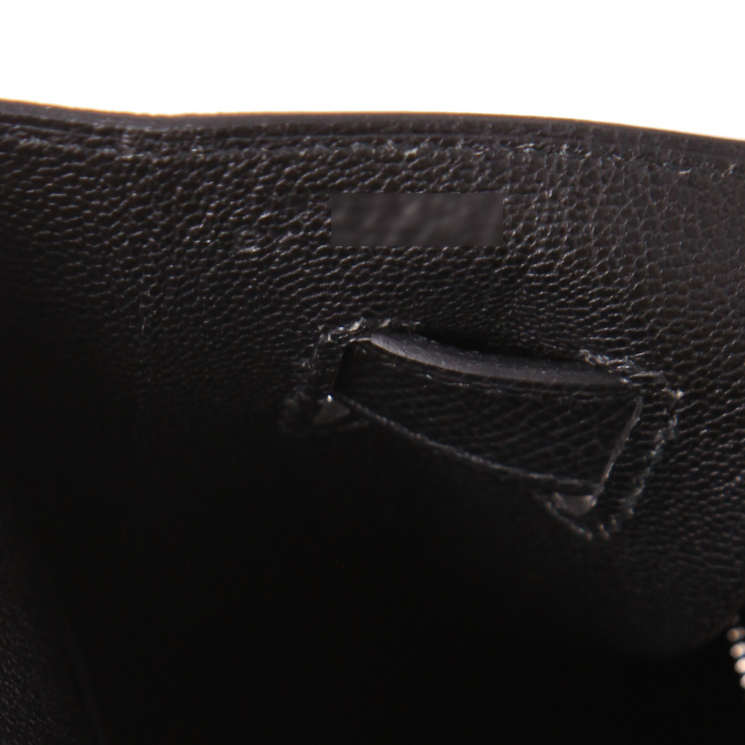 Borsa Hermès  Kelly 35 cm in pelle Epsom nera - Detail D4
