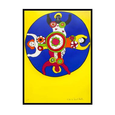 Niki de Saint Phalle (1930-2002), Nana Fontaine (Jaune) - 1989