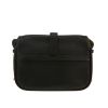 Hermès  Noumea handbag  in black grained leather - Detail D4 thumbnail