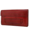 Hermès   pouch  in red Cuir de Russie - 00pp thumbnail