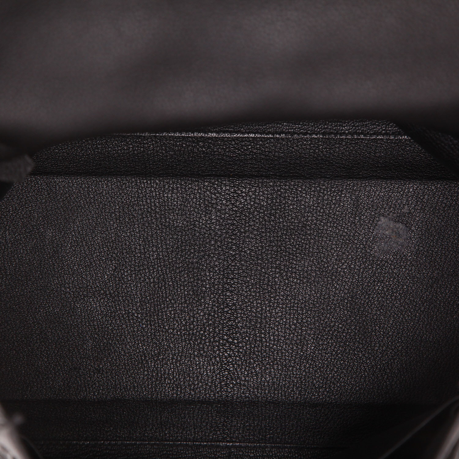 Hermès Kelly 35 cm handbag in Noir Togo leather - Detail D3