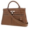 Borsa Hermès  Kelly Lakis in pelle Swift etoupe - 00pp thumbnail