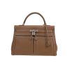 Borsa Hermès  Kelly Lakis in pelle Swift etoupe - 360 thumbnail