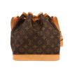 Borsa a tracolla Louis Vuitton  Noé BB in tela monogram marrone e pelle naturale - Detail D4 thumbnail