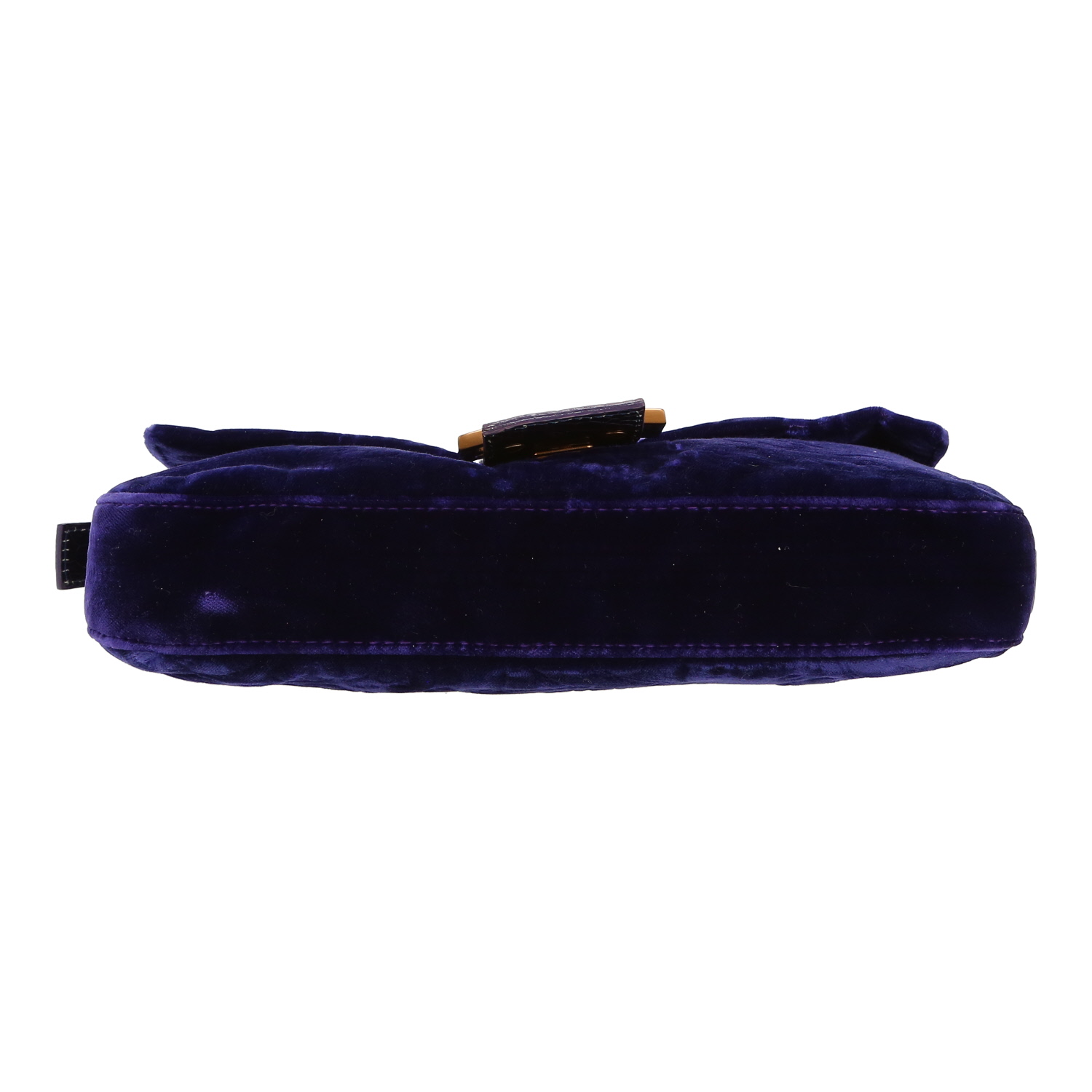Borsa Fendi  Baguette in velluto viola - Detail D1