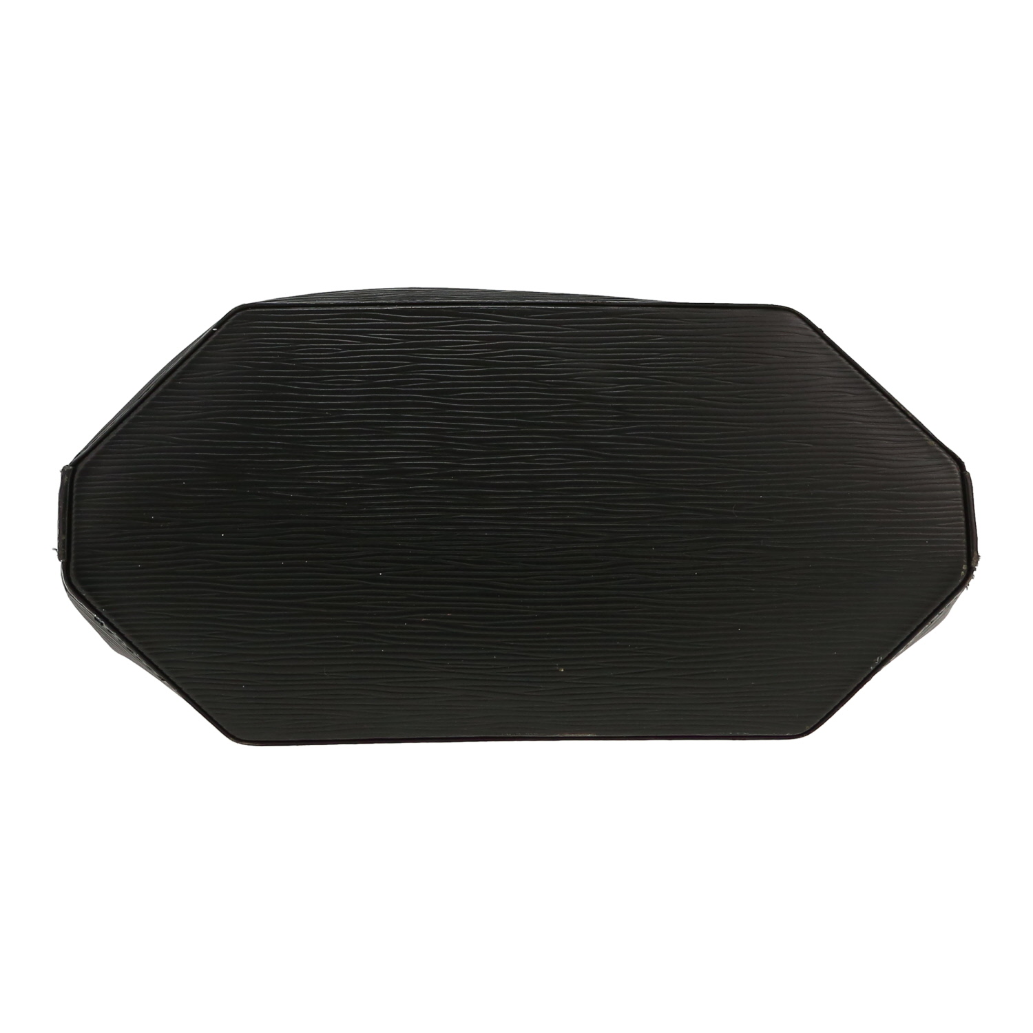 Louis Vuitton Bucket handbag in black epi leather - Detail D1
