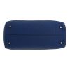 Dior  Dior Soft shopping bag  in blue leather cannage - Detail D1 thumbnail