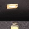 Hermès  Kelly 25 cm handbag  in black epsom leather - Detail D2 thumbnail