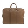 Borsa portadocumenti Gucci   in pelle morbida monogrammata beige - Detail D4 thumbnail