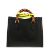 Borsa a tracolla Gucci  Diana modello piccolo  in pelle nera - Detail D2 thumbnail