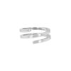 Dinh Van Spirale medium model ring in white gold - 00pp thumbnail