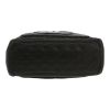 Chanel  Vintage handbag  in black quilted leather - Detail D1 thumbnail