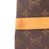 Borsa da viaggio Louis Vuitton  Keepall 45 in tela monogram marrone e pelle naturale - Detail D2 thumbnail