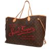 Louis Vuitton  Neverfull Limited edition shopping bag  in brown monogram canvas  and natural leather - 00pp thumbnail