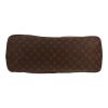 Louis Vuitton  Neverfull Limited edition shopping bag  in brown monogram canvas  and natural leather - Detail D1 thumbnail