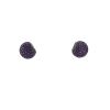 Boucheron Tentation Macaron earrings in white gold and amethyst - 360 thumbnail