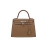 Bolso de mano Hermès  Kelly 28 cm en cuero epsom marrón etoupe - 360 thumbnail