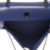 Hermès  Herbag handbag  in blue canvas  and blue leather - Detail D3 thumbnail