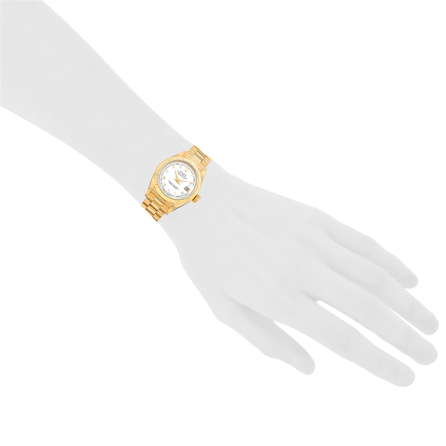 Orologio Rolex Datejust Lady in oro giallo Ref: Rolex - 69178  Circa 1988 - Detail D1