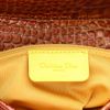 Dior  Saddle handbag  in yellow and red patent leather - Detail D2 thumbnail