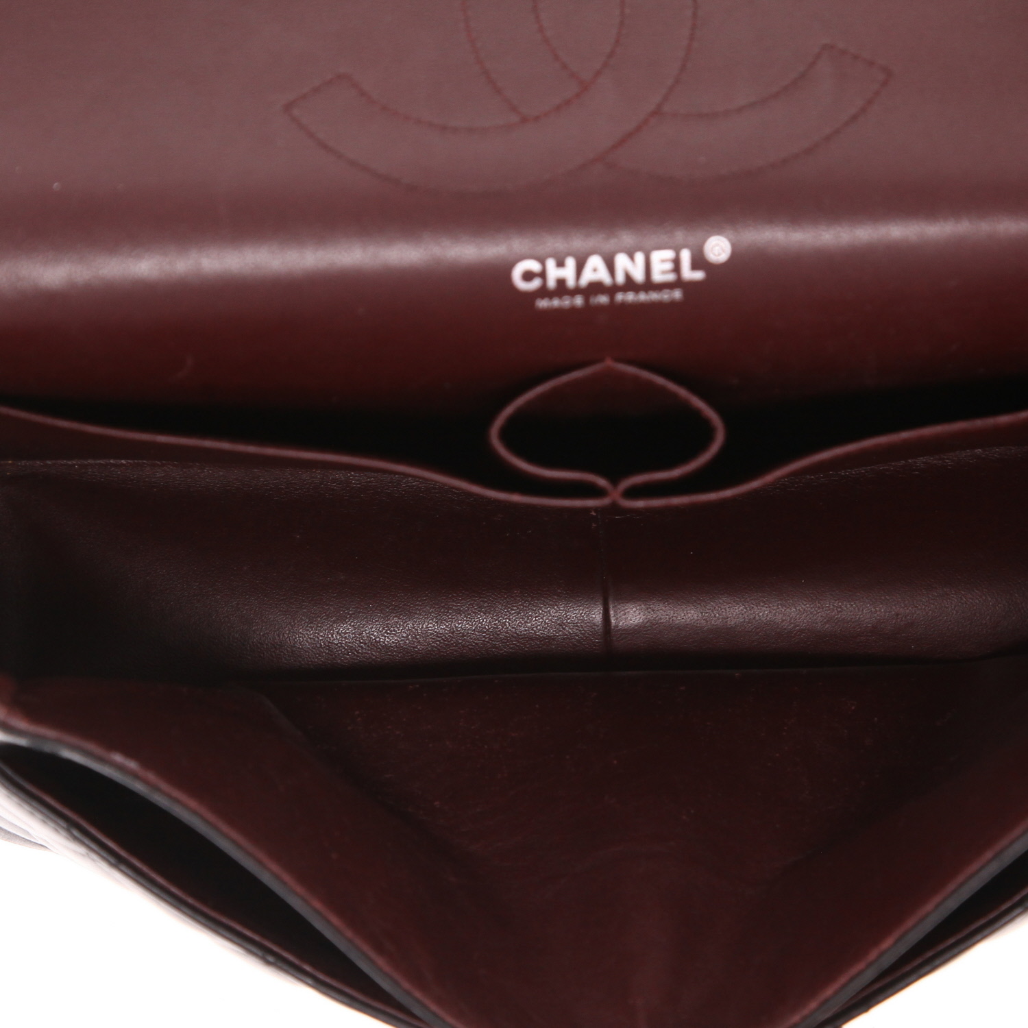 Borsa a tracolla Chanel  Timeless Jumbo in pelle trapuntata nera - Detail D3