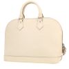 Bolso de mano Louis Vuitton  Alma modelo mediano  en cuero Epi blanco - 00pp thumbnail