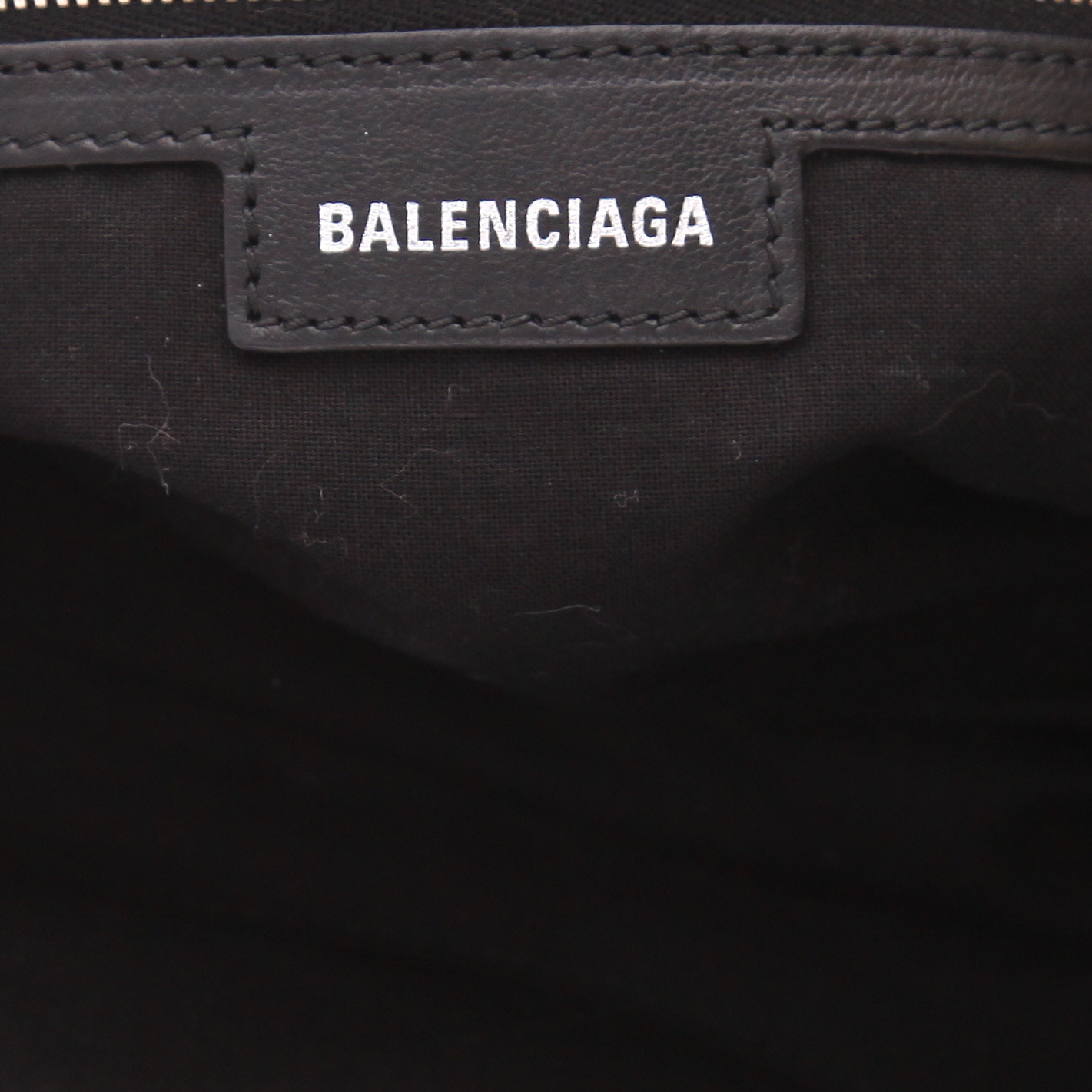 Borsa Balenciaga  Neo Classic in tela denim blu - Detail D2