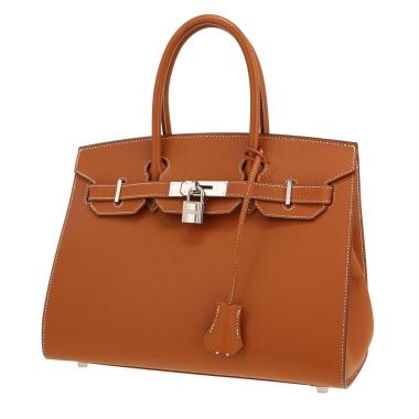 Hermès  Birkin 30 cm handbag  in gold epsom leather