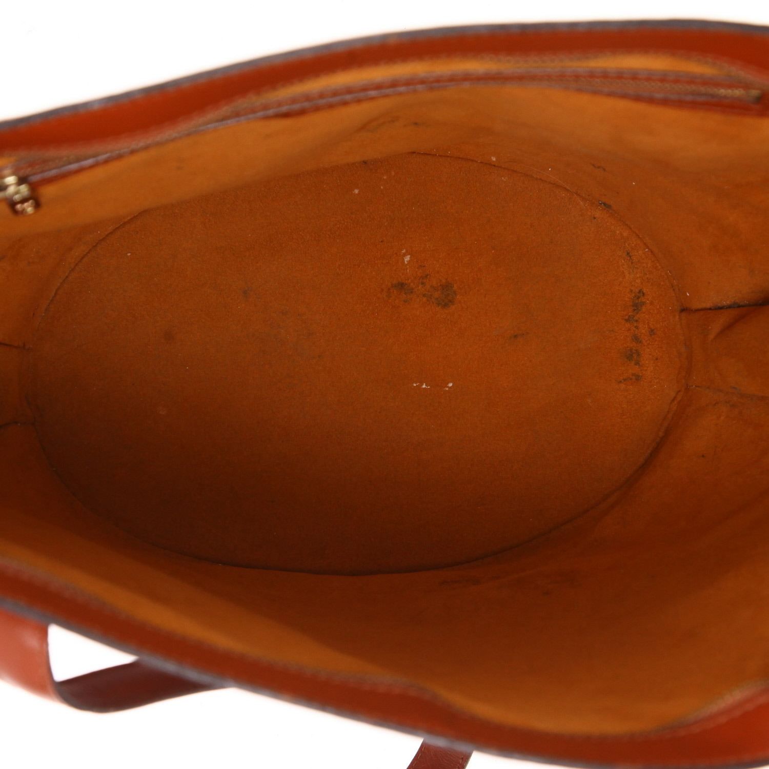 Louis Vuitton Saint Jacques handbag in brown epi leather - Detail D3