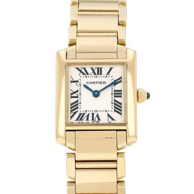 Reloj Cartier Tank Française de oro amarillo Ref: Cartier - 2385  Circa 2000