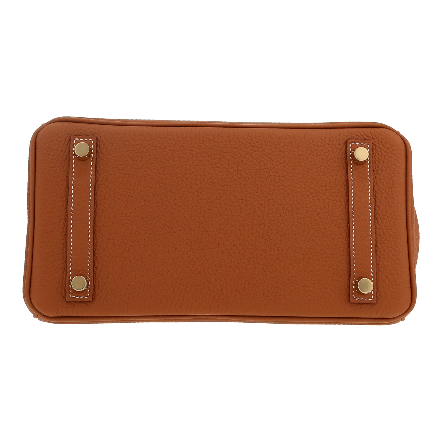 Borsa Hermès  Birkin 25 cm in pelle togo gold - Detail D1