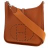 Borsa a tracolla Hermès  Evelyne in pelle togo gold - 00pp thumbnail