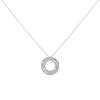 Dinh Van Cible necklace in white gold and diamonds - 00pp thumbnail