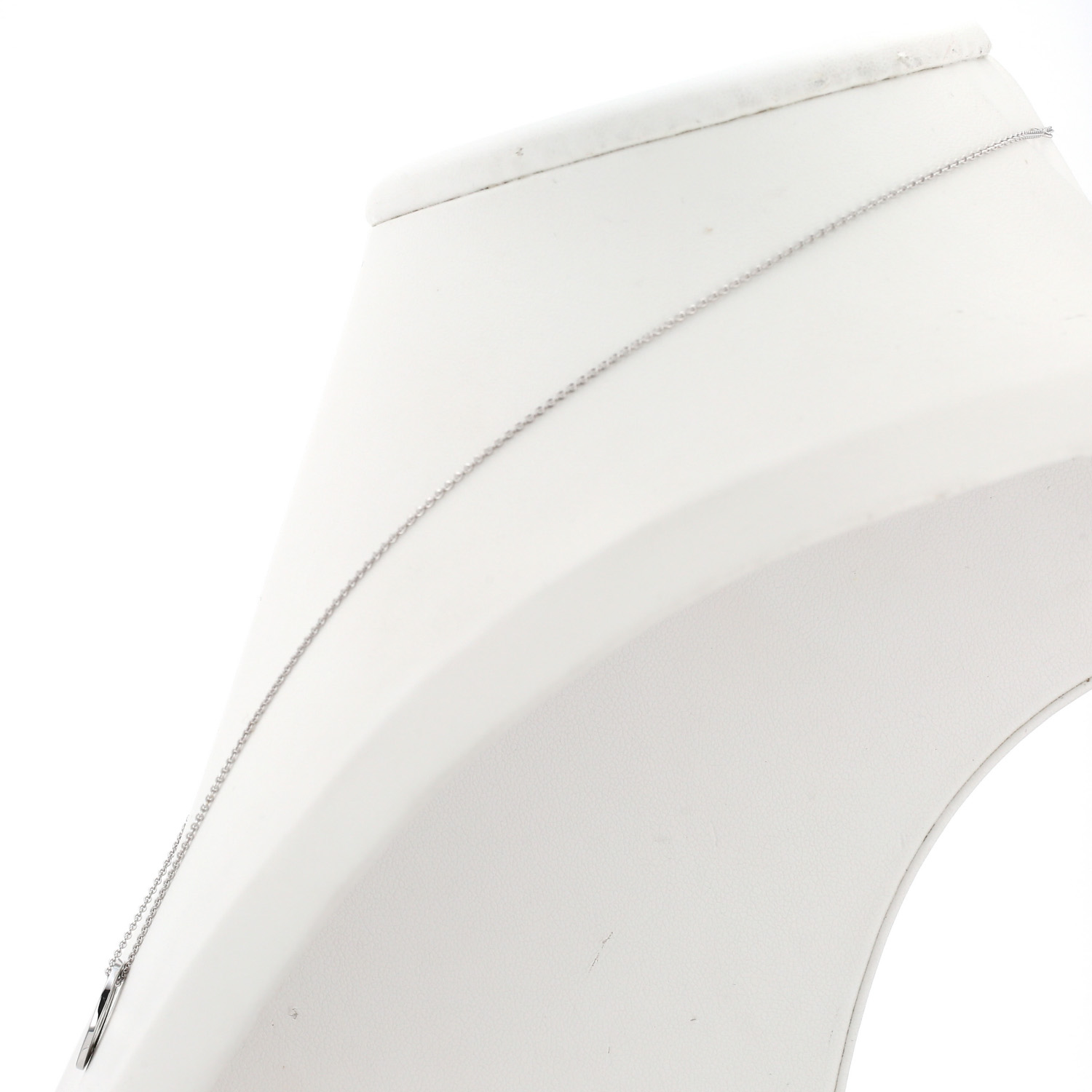 Collier Dinh Van Cible en or blanc et diamants - Detail D3