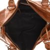 Balenciaga  City handbag  in brown leather - Detail D3 thumbnail