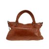 Balenciaga  City handbag  in brown leather - Detail D4 thumbnail