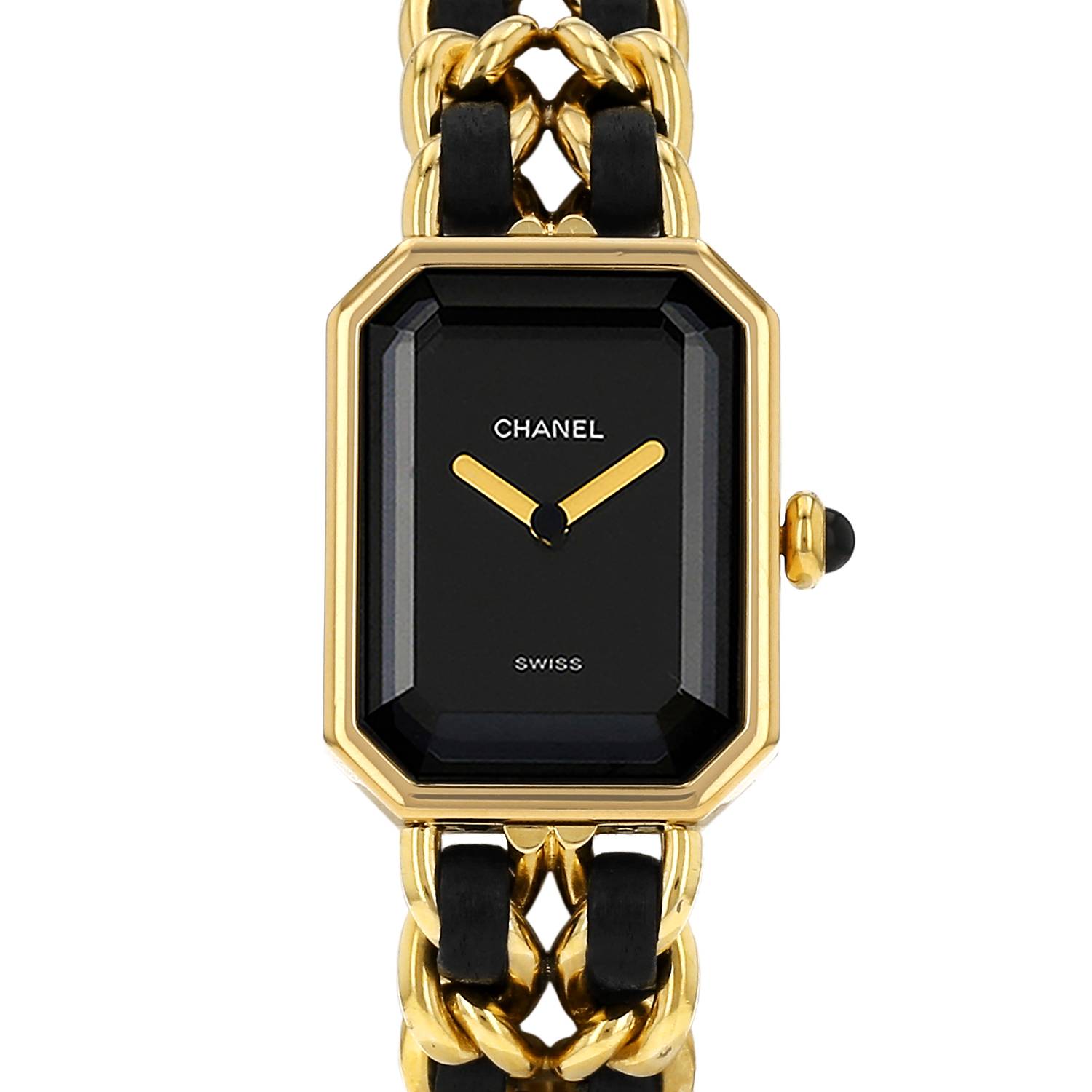 Orologio Chanel Première taglia M  in oro placcato Ref: Chanel - H0001  Circa 1990