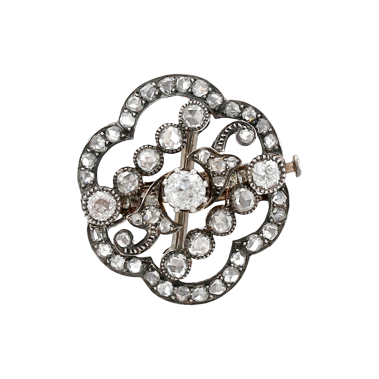 Diadema trasformabile Mellerio in oro giallo, argento e diamanti - Detail D2