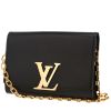 Bolso de mano Louis Vuitton  Louise en cuero negro - 00pp thumbnail